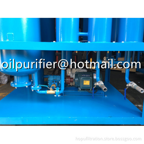 Hot Sale Vacuum Turbine Oil Purification Plant, Lubricant Oil Treatment Machine,Vacuum Oil Dehydration and Degassing